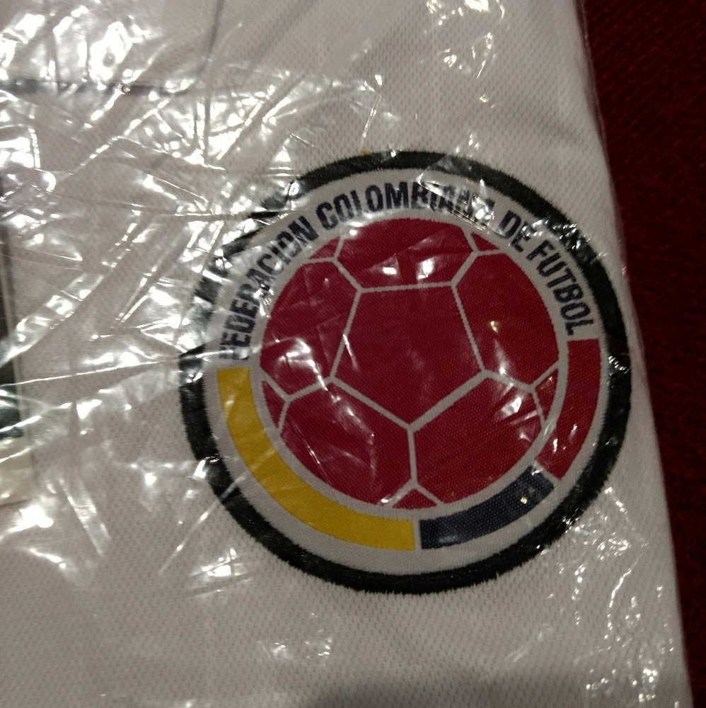 Colombian soccer polo jersey World Cup 2018